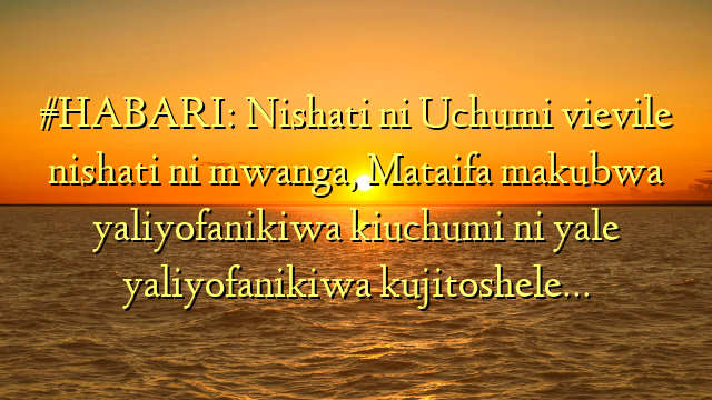 #HABARI: Nishati ni Uchumi vievile nishati ni mwanga, Mataifa makubwa yaliyofanikiwa kiuchumi ni yale yaliyofanikiwa kujitoshele…