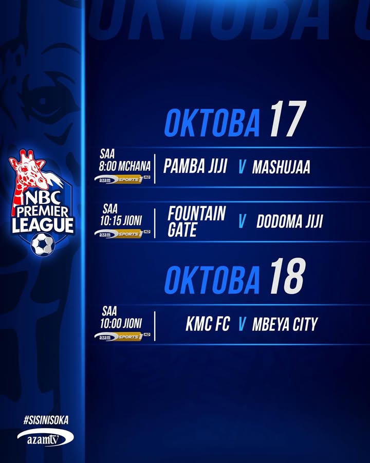 Baada ya kusimama kupisha kalenda ya FIFA, NBC Premier League inarejea Ijumaa hii kwa michezo miwili