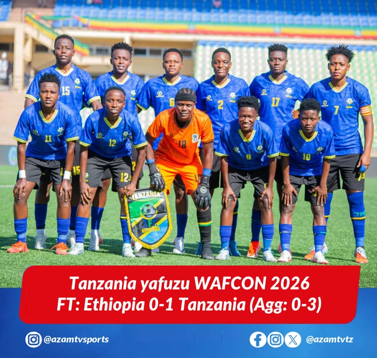 #KufuzuWAFCON2026 TANZANIA YAFUZU TENA WAFCON