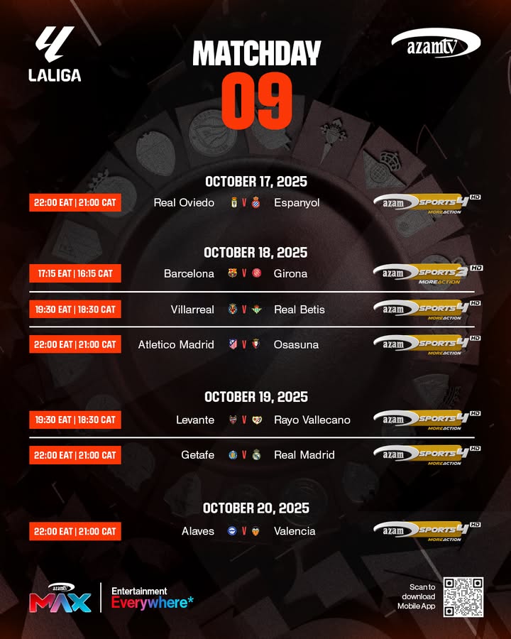 LALIGA inarejea wikiendi hii kwa michezo hii