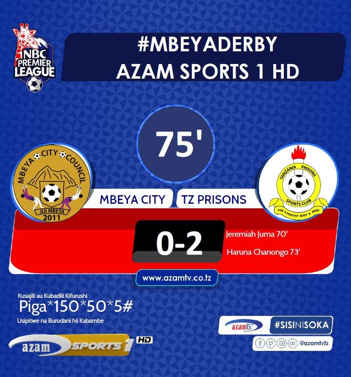 #MbeyaDerby Viwili vya chap-chap…!!!