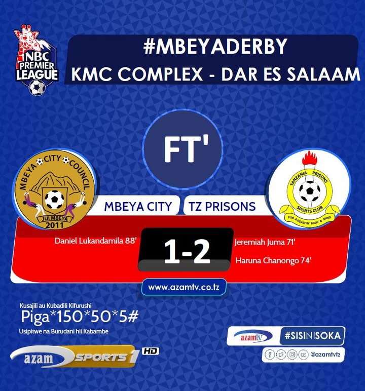 #MbeyaDerby Wajelajela wanachukua ufalme wa Dabi ya Mbeya…!!