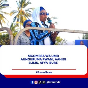 Mgombea Urais wa Chama cha UMD, Mwajuma Mirambo ameahidi serikali atakayoiunda iwapo atashinda kwenye Uchaguzi Mkuu wa Oktoba it…