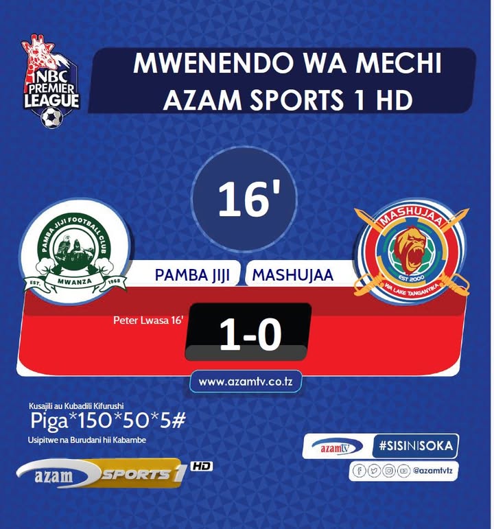 #NBCPL: Pamba Jiji wanakuwa wa kwanza kupata goli