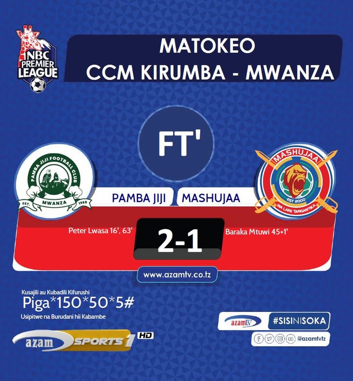 #NBCPL: Peter Lwasa aipatia Pamba Jiji alama tatu kwa kufunga magoli yote mawili