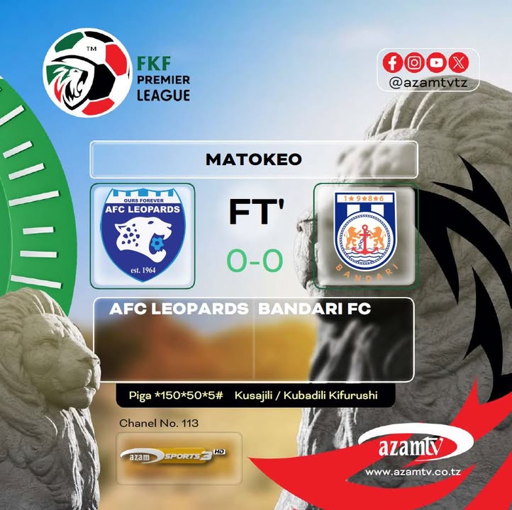 #SportPesaLeague: AFC Leopards wamelazimishwa suluhu nyumbani leo