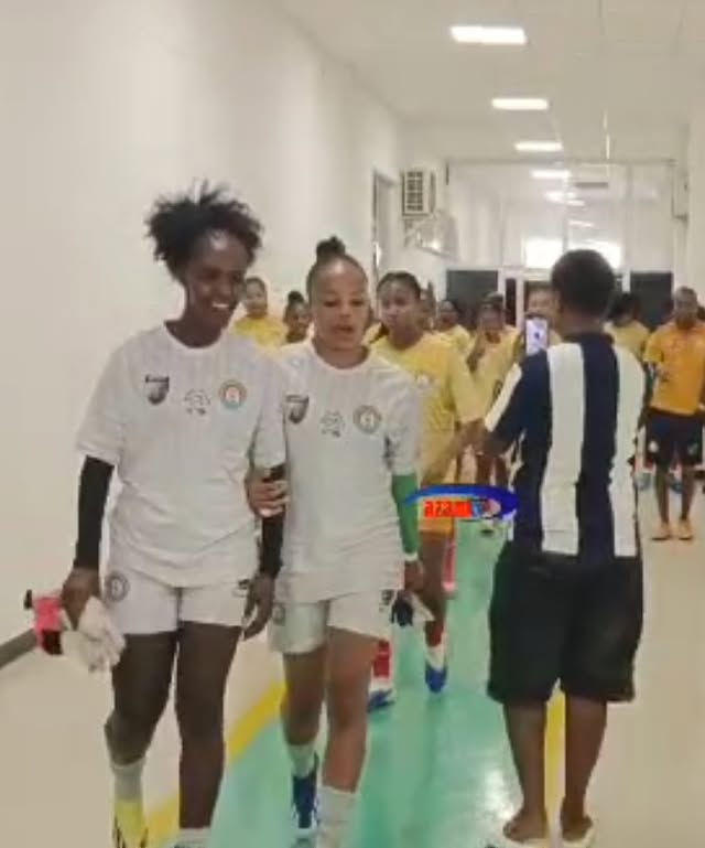 TWIGA STARS vs ETHIOPIA | Timu ya Taifa ya Wanawake ya Ethiopia ikiingia uwanjani kupasha misuli kabla ya kuwakabili Twiga Stars...