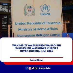 Wakimbizi wa Burundi wanaoishi katika kambi ya Nyarugusu mkoani Kigoma wamefutiwa rasmi hadhi ya ukimbizi na kutakiwa kurejea Bu…