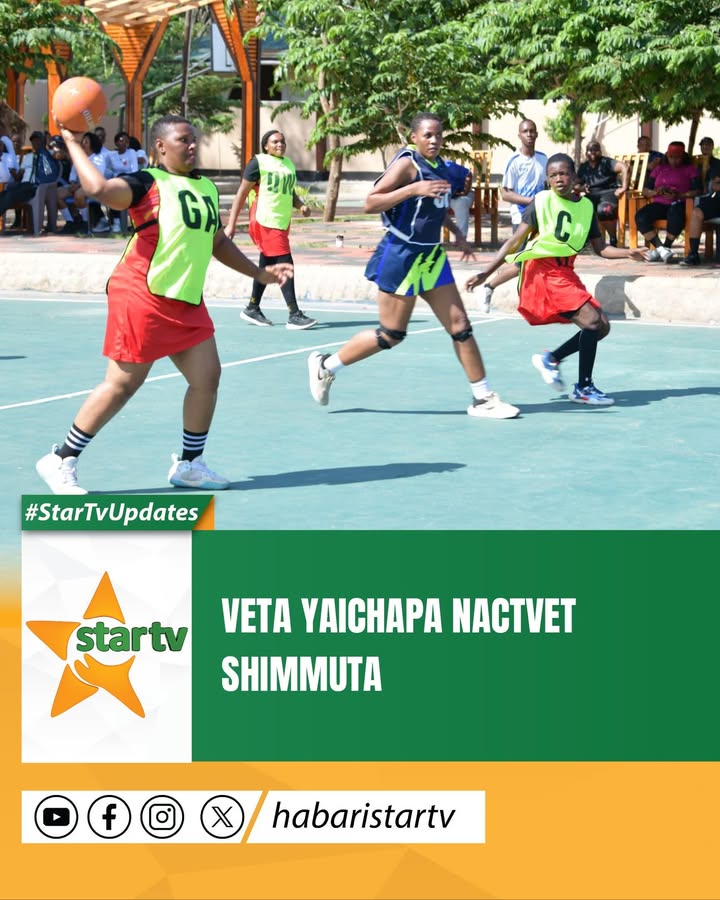 Timu ya mpira wa mikono ya Mamlaka ya elimu na mafunzo ya ufundi stadi (VETA), imeibuka kidedea baada ya kuifunga timu ya NACTVE...