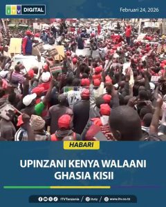 #HABARI: Viongozi wa Muungano wa Upinzani nchini Kenya, wamelaani kukithiri kwa ghasia zinazochochewa na siasa, kufuatia kutatiz…