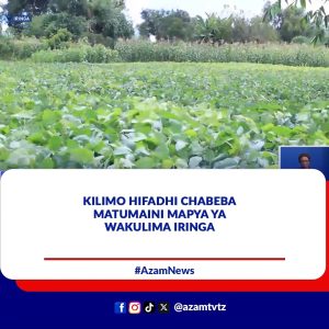 Wakati wakulima wengi nchini wakikabiliwa na changamoto ya mvua zisizotabirika kutokana na mabadiliko ya tabianchi, matumaini ma…