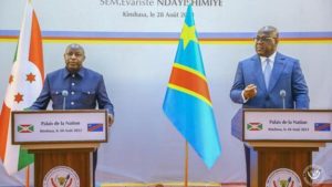 DRC: Rais wa Burundi na Mwenyekiti wa sasa wa AU, kuzuru Kinshasa kwa ziara ya kiserikali