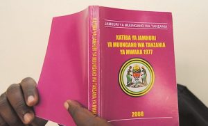 Tanzania affirms process to develop a new constitution as per CCM election manifesto