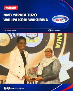 Benki ya NMB imeendelea kudhihirisha mchango wake katika uchumi wa Taifa baada ya kutunukiwa tuzo ya kuwa miongoni mwa walipa ko…