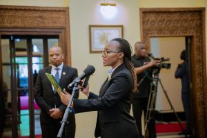Dr Samia tasks the newly sworn-in senior officials to perfectly implement the Vision 2050