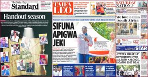 Magazeti ya Kenya: Upinzani wazama katika wasiwasi kuhusu madai Gachagua amesema Kalonzo tosha