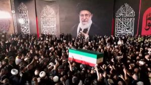 Mamilioni wamuaga Kiongozi Shahidi Ayatullah Khamenei katika miji ya Najaf na Karbala nchini Iraq