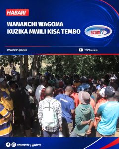 Mwili wa Ekarist Mushi, mkazi wa Kitongoji cha Vikweme katika Kijiji cha Mikumi mkoani Morogoro, umehifadhiwa kwa siku tatu bila…
