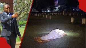 “Nilikaza roho”: Afisa wa kaunti amkuta mwanaume amelala makaburini Nairobi South