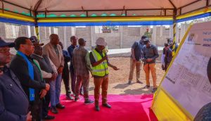 PM sees progress in the 4.5bn/- Serengeti District building whose works is 42 complete